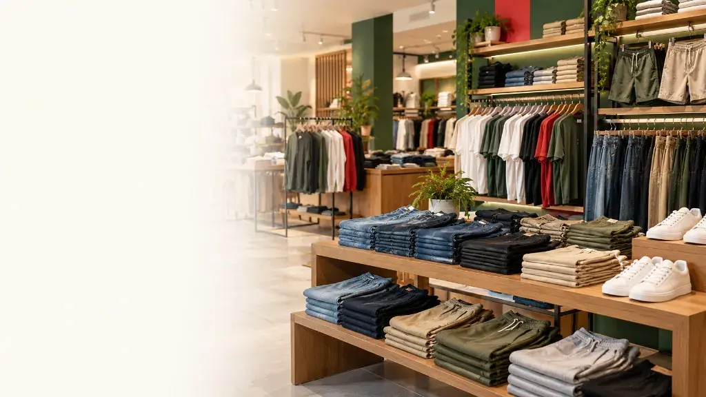 Suasana toko Rominsy Jeans Solo
