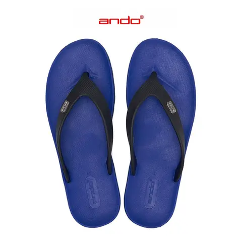 Foto produk Ando Official Sandal Jepit Viral Pria Dewasa - Biru/Hitam 100% Original Termurah, kategori Sepatu Rominsy Jeans