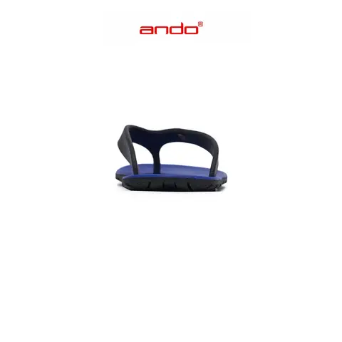 Ando Official Sandal Jepit Viral Pria Dewasa - Biru/Hitam 100% Original Termurah foto 3