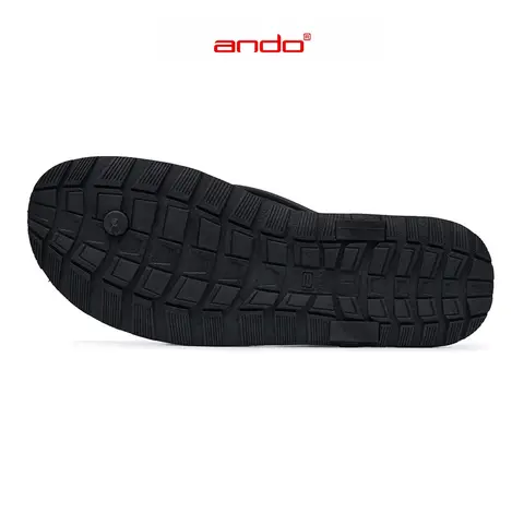 Ando Official Sandal Jepit Viral Pria Dewasa - Biru/Hitam 100% Original Termurah foto 4
