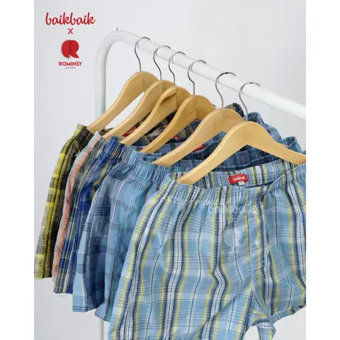 Celana Pendek Wanita Motif Kancing By Baikbaik foto 2