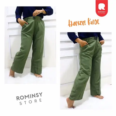 HANZEL KULOT HIGHWAIST LINEN PREMIUM foto 2