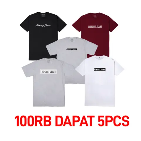 Foto produk Kaos Pria Wanita, kategori Kaos Rominsy Jeans