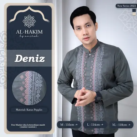 KOKO DEWASA BAJU KOKO DEWASA LENGAN PANJANG BAJU KOKO PRIA BY AL-HAKIM foto 2