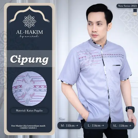 KOKO DEWASA BAJU KOKO DEWASA LENGAN PANJANG BAJU KOKO PRIA BY AL-HAKIM foto 2