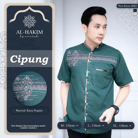 KOKO DEWASA BAJU KOKO DEWASA LENGAN PANJANG BAJU KOKO PRIA BY AL-HAKIM foto 3