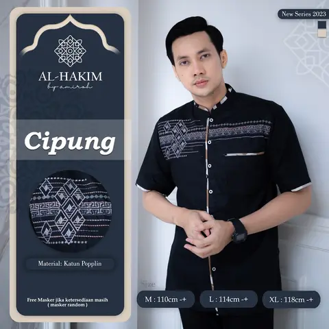 KOKO DEWASA BAJU KOKO DEWASA LENGAN PANJANG BAJU KOKO PRIA BY AL-HAKIM foto 4