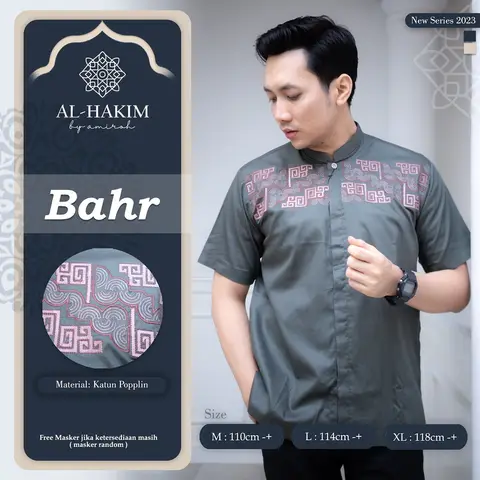 KOKO DEWASA BAJU KOKO DEWASA LENGAN PANJANG BAJU KOKO PRIA BY AL-HAKIM foto 4