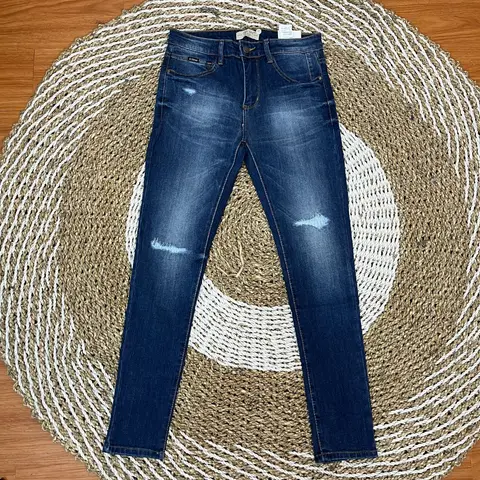 Foto produk LAGI DISKON Rok Jeans 7/9 Button Skirt Wanita M2 4271 Mis 2000 Bahan Denim Murah Halus Tebal, kategori Jeans Panjang Rominsy Jeans