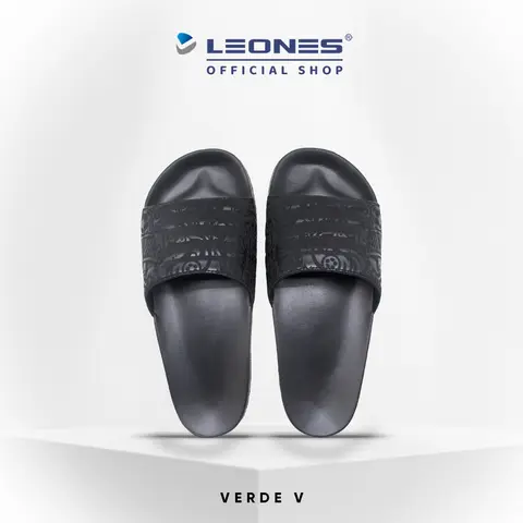 Leones Sandal Slide Verde V Blue 100% ORIGINAL - Tampilan 1