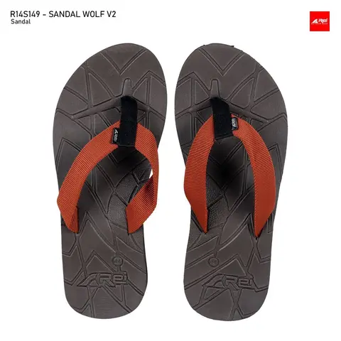 Sandal Jepit Pria Wolf V2 Arei Outdoorgear 100% Original - Tampilan 1