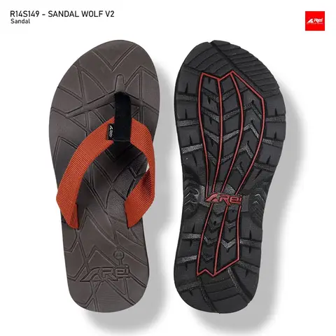 Sandal Jepit Pria Wolf V2 Arei Outdoorgear 100% Original foto 4