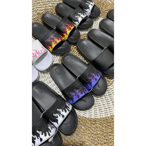 Foto produk Sandal Slip Rominsy Jeans Bahan Tebal dan Awet Original Termurah, kategori Sepatu Rominsy Jeans