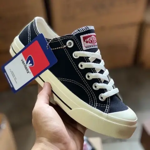 Sepatu Ventela Basic Hitam / Natural Original Termurah foto 2