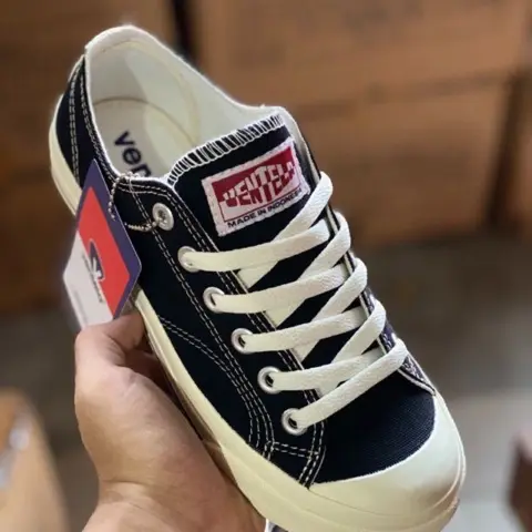 Sepatu Ventela Basic Hitam / Natural Original Termurah foto 4