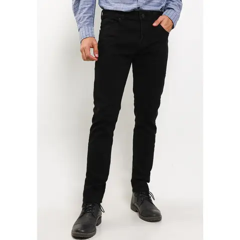 Foto produk TRIPLE Celana Jeans Stretch Slim Fit Super Black (336 828 05 23) 100% Original Termurah (ORDER WAJIB TANYA SIZE), kategori Jeans Panjang Rominsy Jeans