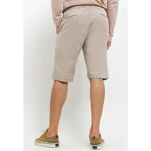 TRIPLE Celana Pendek Chinos Stretch (332 848S KHY)-Khaki foto 2
