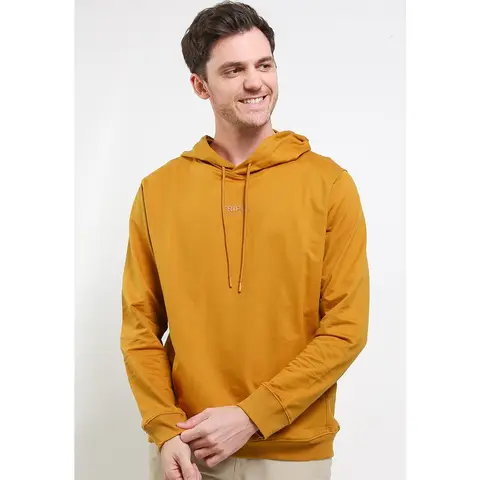 Foto produk TRIPLE Hoodie Unisex Reguler Fit (YHD 008 YLW) - Yellow, kategori Training Rominsy Jeans