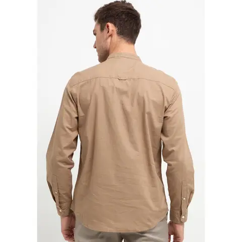 TRIPLE Kemeja Lengan Panjang Slim Fit (LS MC 448 KHY) foto 4
